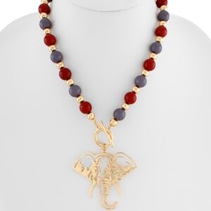 GAMEDAY: Acrylic Ball & CCB Necklace